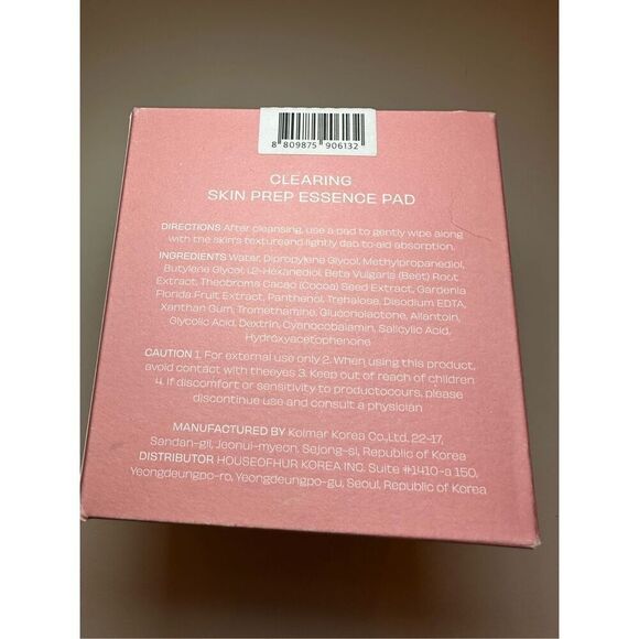 House of Hur - Clearing Skin Prep Essence Pad - Picture 4 of 7